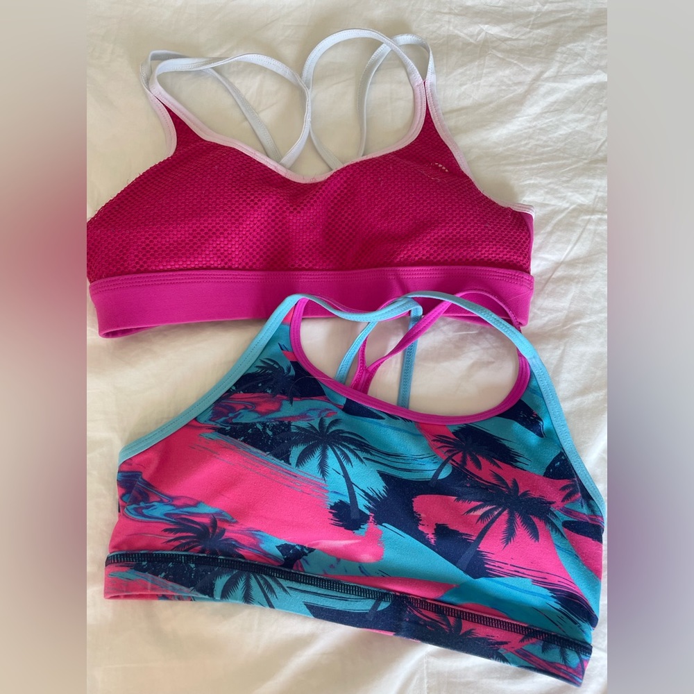 Born primitive and savage barbell sports bra